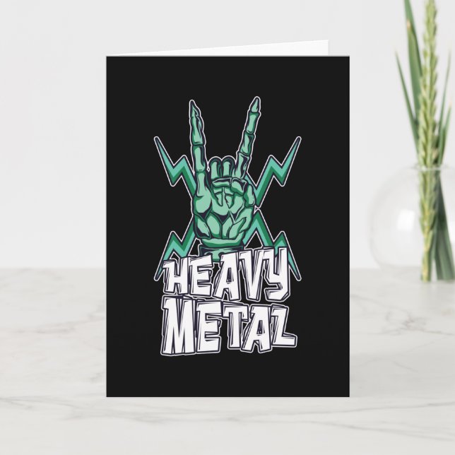 Heavy Metal Card (Front)