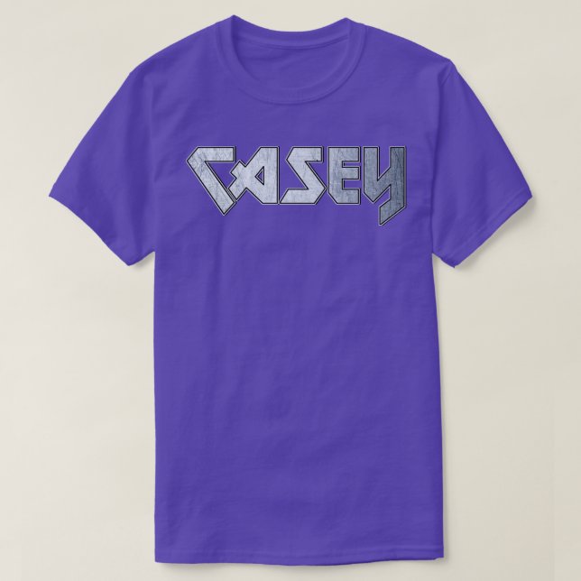 Heavy metal Casey T-Shirt (Design Front)