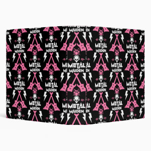Heavy Metal Chick Music Fan Binder