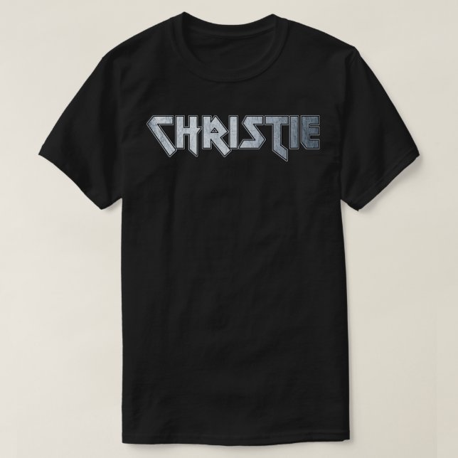 Heavy metal Christie T-Shirt (Design Front)
