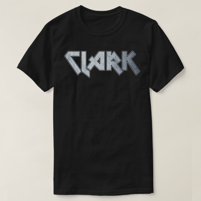 Heavy metal Clark T-Shirt (Design Front)