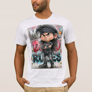 Heavy Metal Dad Rules T-Shirt