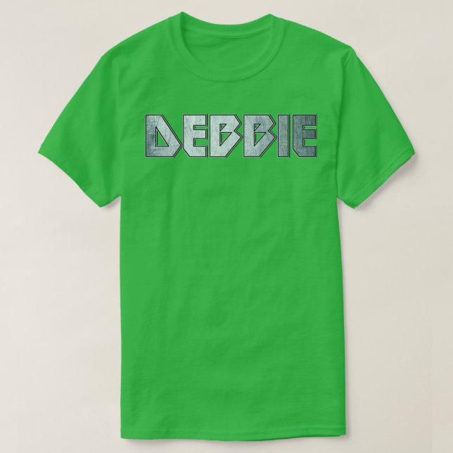 Heavy metal Debbie T-Shirt (Design Front)