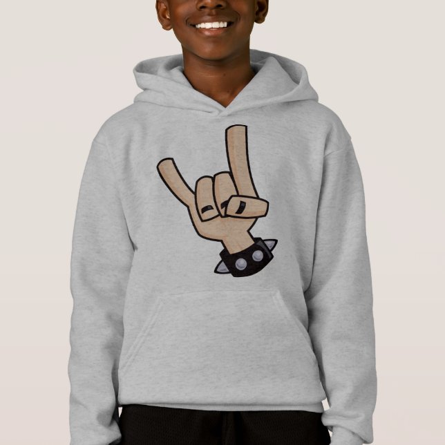 Heavy Metal Devil Horns (Front)