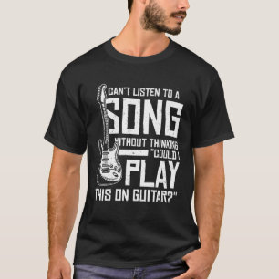 Heavy Metal Fan & Guitar Player T-Shirt