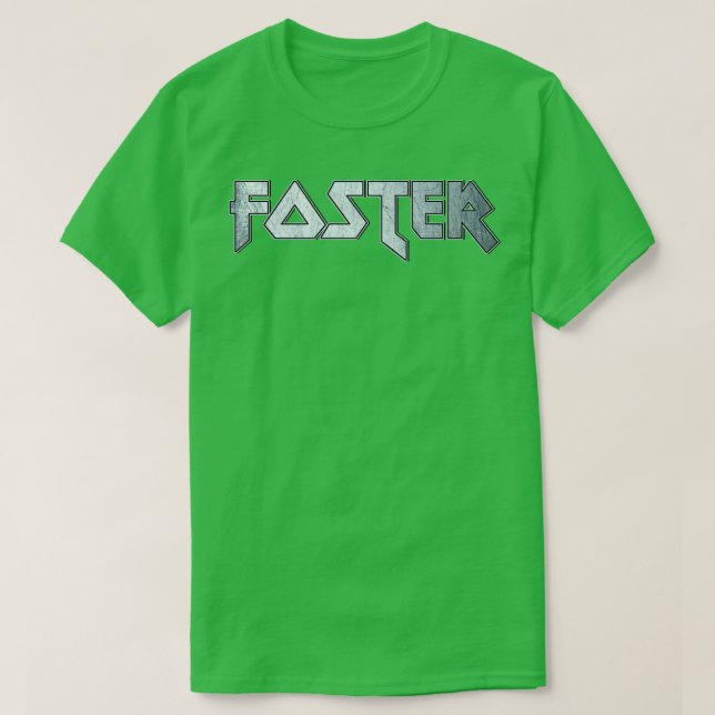 Heavy metal Foster T-Shirt (Design Front)