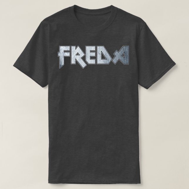 Heavy metal Freda T-Shirt (Design Front)
