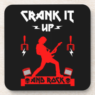 Heavy Metal Guitar Legend Coaster