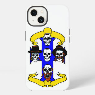 heavy metal Hanukkah interfaith cross rabbis iPhone 13 Case