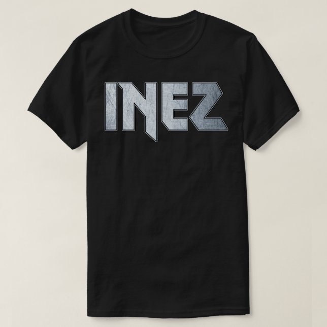 Heavy metal Inez T-Shirt (Design Front)