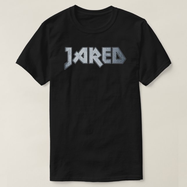 Heavy metal Jared T-Shirt (Design Front)