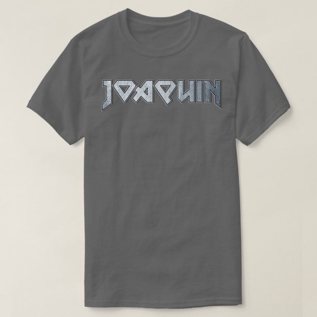 Heavy metal Joaquin T-Shirt (Design Front)