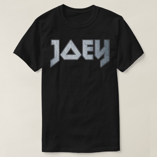 Heavy metal Joey T-Shirt (Design Front)