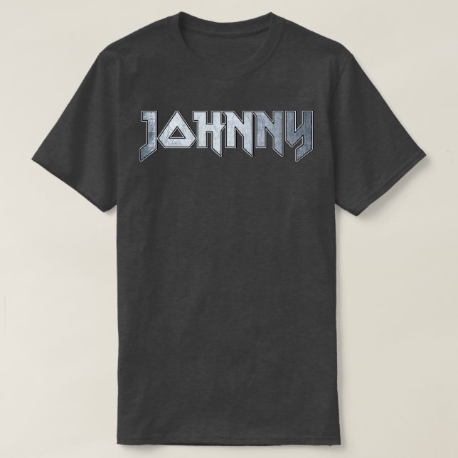 Heavy metal Johnny T-Shirt (Design Front)