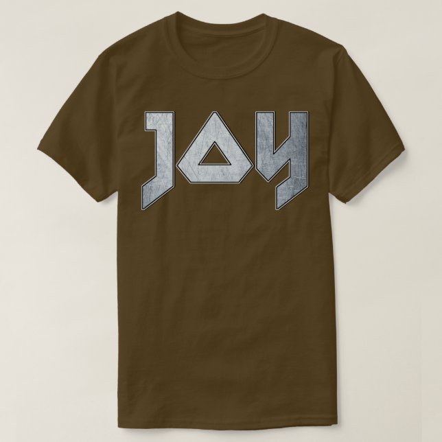 Heavy metal Joy T-Shirt (Design Front)
