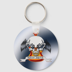 Heavy Metal Keychain