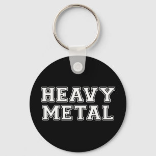 Heavy Metal Keychain