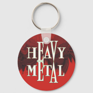 Heavy Metal Keychain