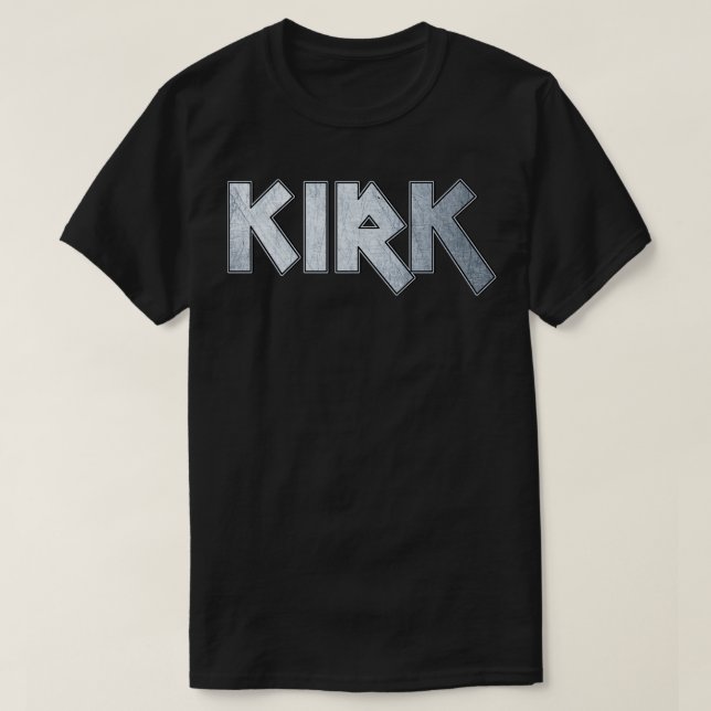 Heavy metal Kirk T-Shirt (Design Front)