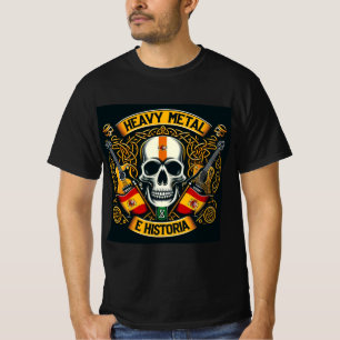 Heavy metal logo and history - Youtube T-Shirt