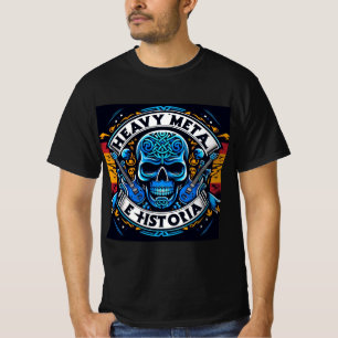 Heavy metal logo and history - Youtube T-Shirt