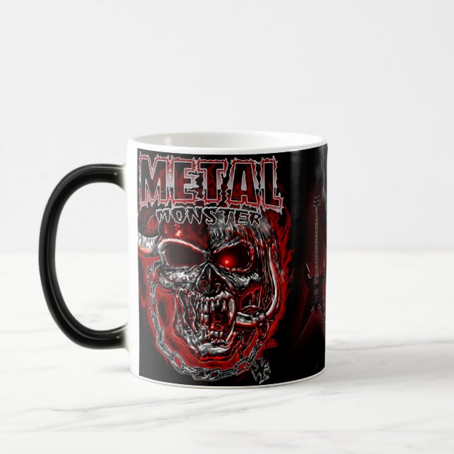 Heavy Metal Monster Magic Mug (Left)