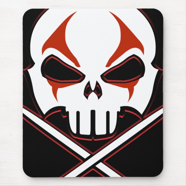 Heavy Metal Mousepad Rock & Roll Drummer Mouse Pad (Front)