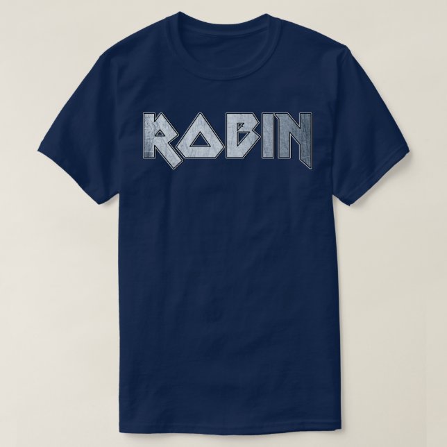 Heavy metal Robin T-Shirt (Design Front)