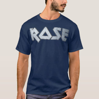 Heavy metal Rose T-Shirt