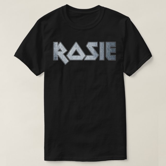 Heavy metal Rosie T-Shirt (Design Front)