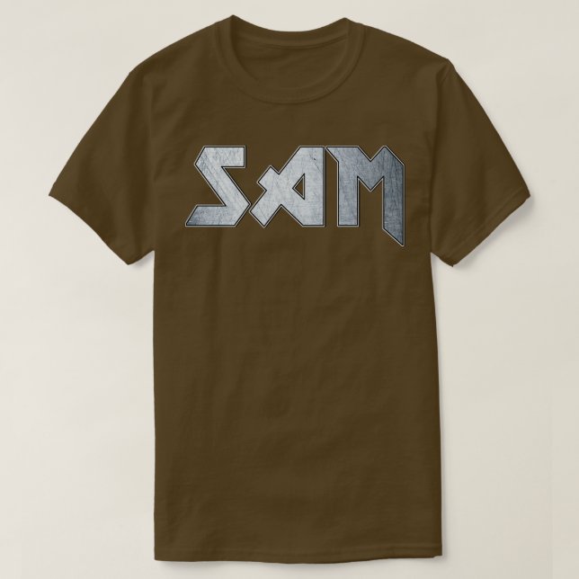 Heavy metal Sam T-Shirt (Design Front)
