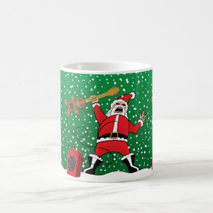 Heavy Metal Santa Coffee Mug