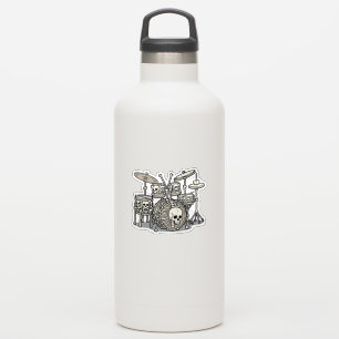 Heavy Metal Skeleton Drum Kit