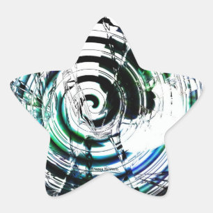 Heavy Metal Star Sticker