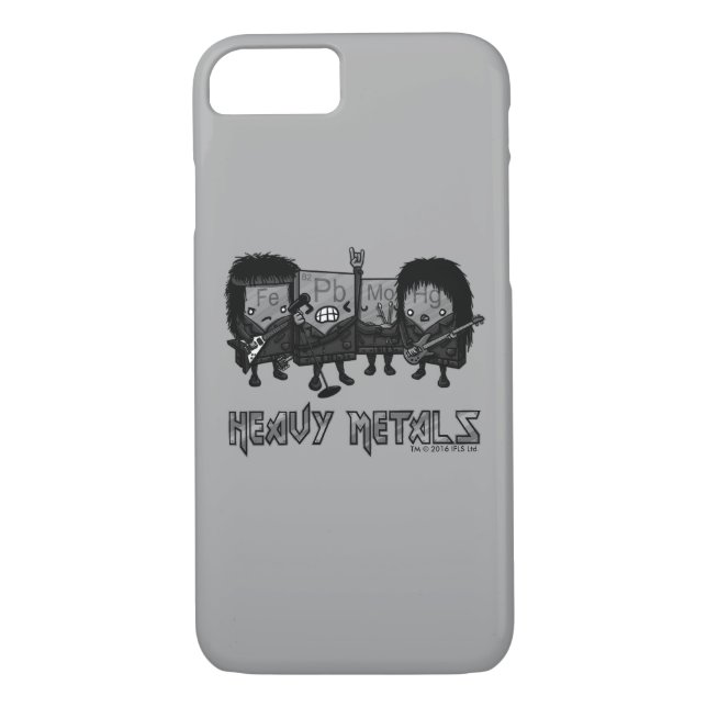 Heavy Metals Case-Mate iPhone Case (Back)