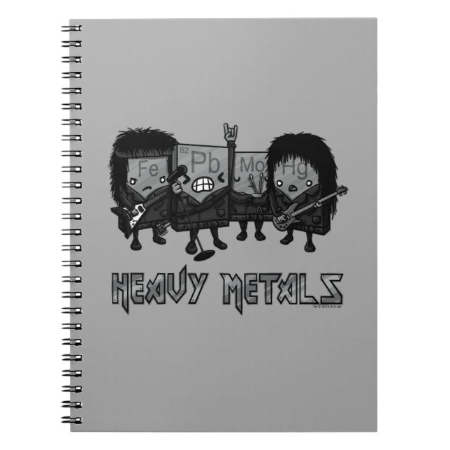 Heavy Metals Notebook (Front)