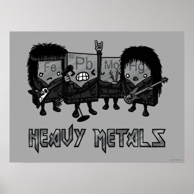 Heavy Metals Poster (Front)
