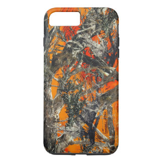 Heavy Orange Camo iPhone 8 Plus/7 Plus Case