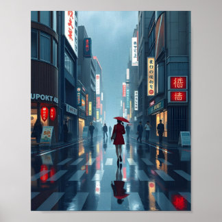 heavy rain in tokyo 2  poster