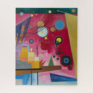 Heavy Red   Kandinsky   Jigsaw Puzzle