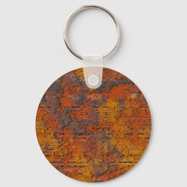 Heavy Rust Keychain (Front)
