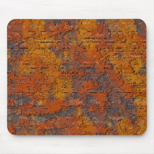 Heavy Rust Mouse Pad (Front)