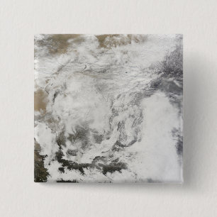 Heavy snowfall in China 2 Inch Square Button