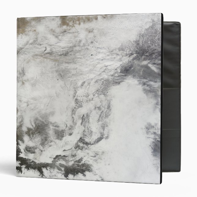 Heavy snowfall in China Binder (Front/Inside)