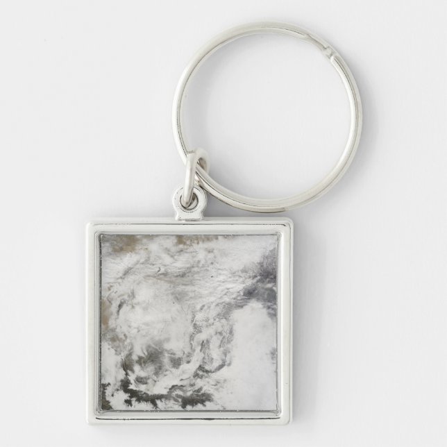 Heavy snowfall in China Keychain (Front)