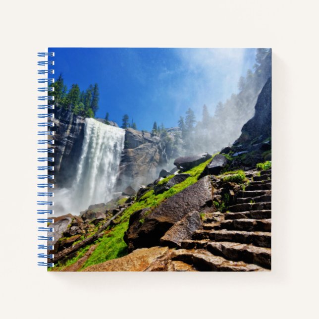 Heavy Spray from Vernal | Yosemite National Park Notebook (Front)