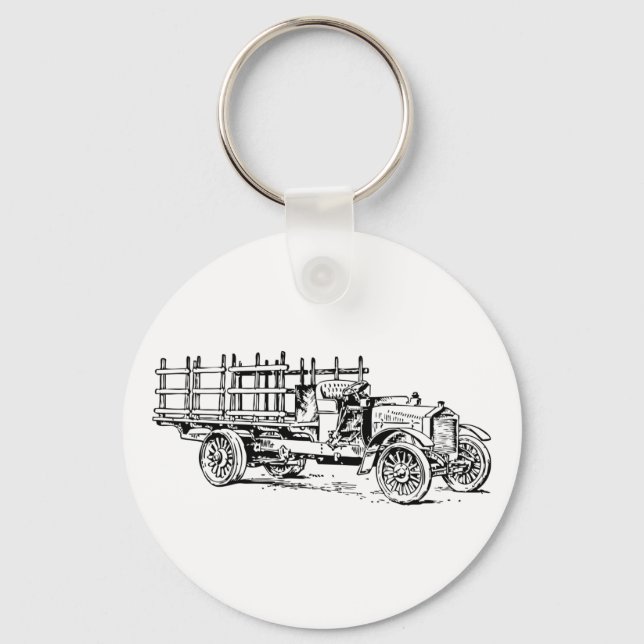 Heavy Truck Keychain (Front)