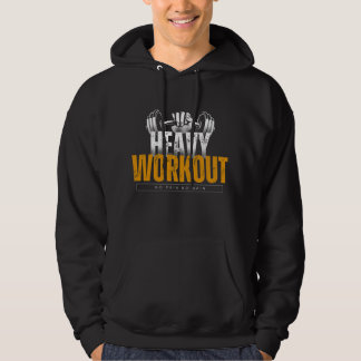 Heavy Workout No Pain No Gain Hoodie