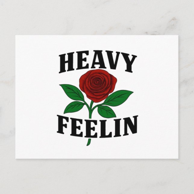 Heavyfeelin Postcard (Front)