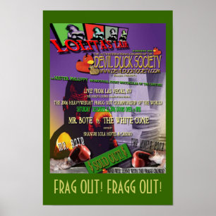 HEAVYWEIGHT FRAG OUT CHAMPIONSHIP OF THE WORLD '06 POSTER